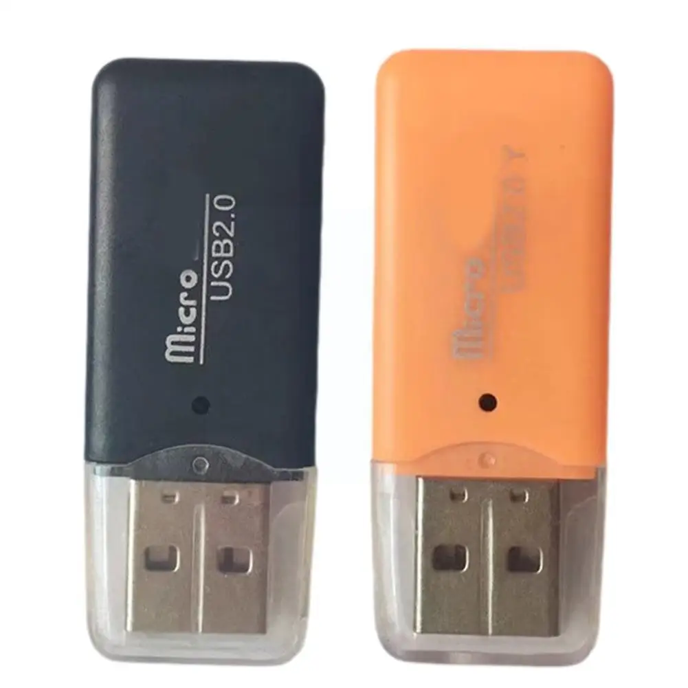 

1 шт., кардридер usb 2,0, высокоскоростной компактный простой кардридер для мобильных карт памяти, портативный кардридер P1z5