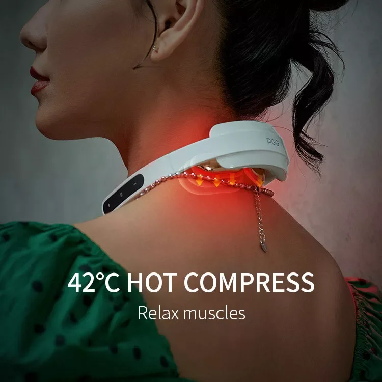 

15Level Power Folding Protable Neck Massager Relaxation Machine Electric Pulse Back Shoulder Massager Pain Relief Tool