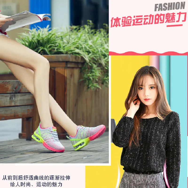 Women Sport Shoes Fashion Platform Sneakers Ladies Spring Winter Flats Running Shoe Nice Woman Hook And Loop Leisure Tennis Shoe