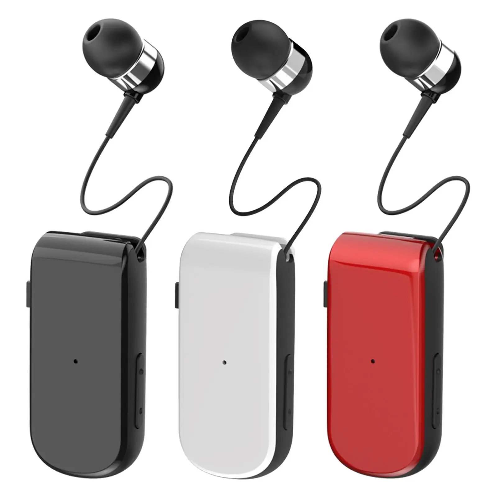

collar Earphone Lightweight Handsfree Noise Reduction Vibration Earbud Earpiece for Running Business