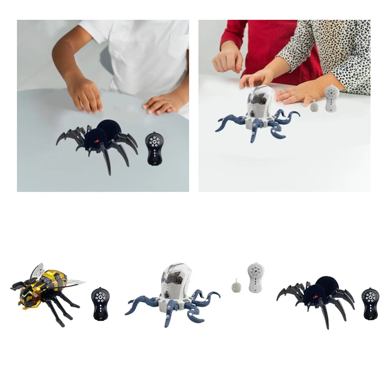 Радиоуправляемые животные прочные с распылителем и световой музыкой для малышей