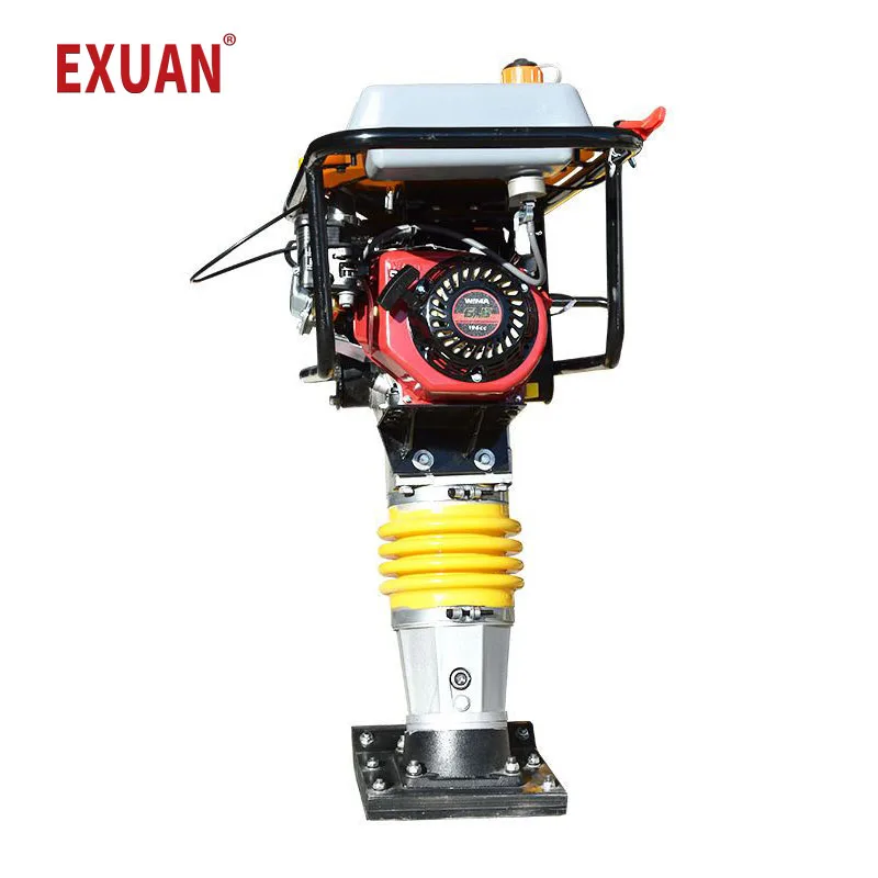

Gasoline Rammer Vibration Rammer Gasoline Road Rammer Thickened Anti-Vibration Ramming Plate Large-Capacity Fuel Tank Convenient