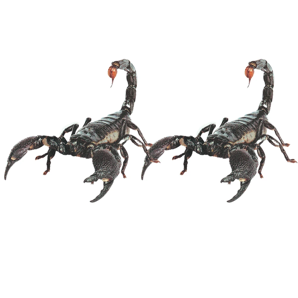 

2pcs Car Sticker Halloween Decoration Window DIY Decals 3D Simulation Animal SUV Removable Trucks Adhesive Laptop Rear Bumper