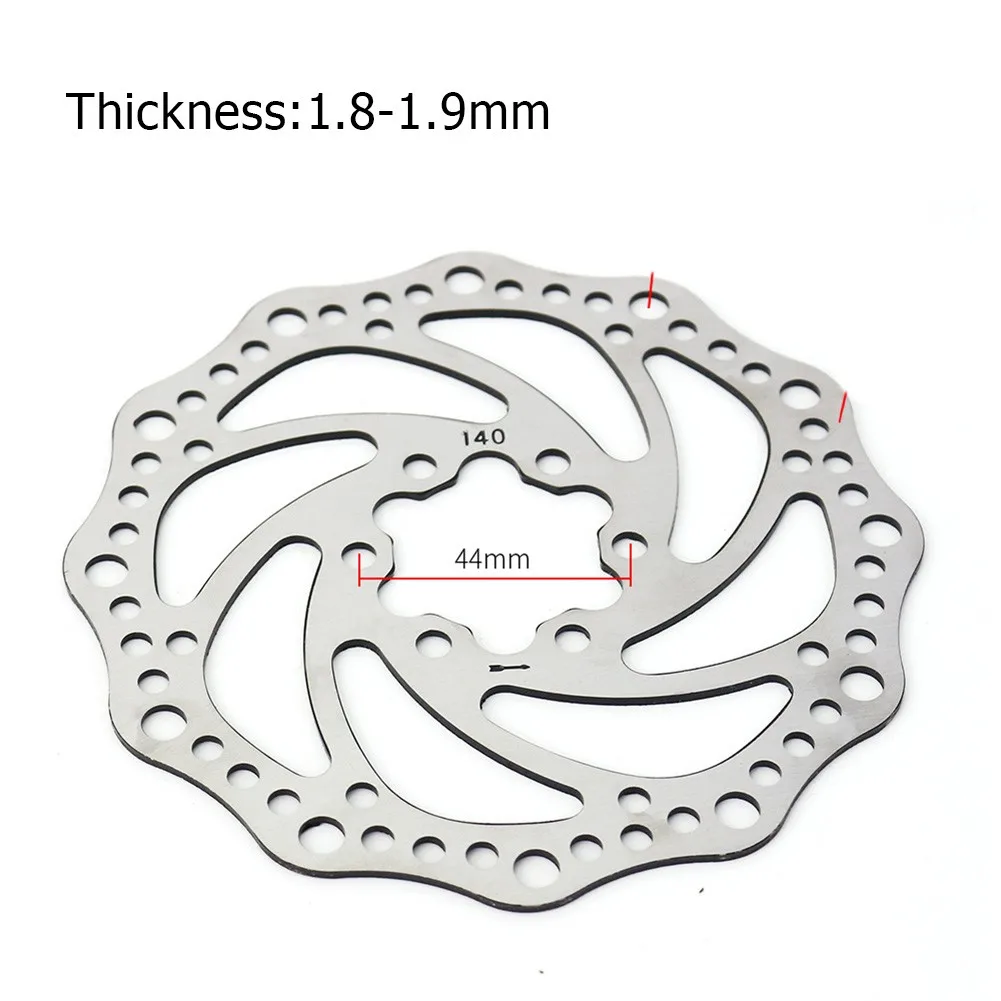 1PC Bicycle Disc Brake  Stainless Steel Cycling 6 Bolts Rotor  MTB Bike Accessories Parts Rotor 140mm/160mm/180mm/203mm