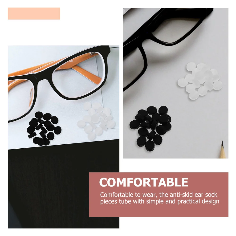 24 пары очков противоскользящий чехол силиконовый фиксатор рукава для обуви