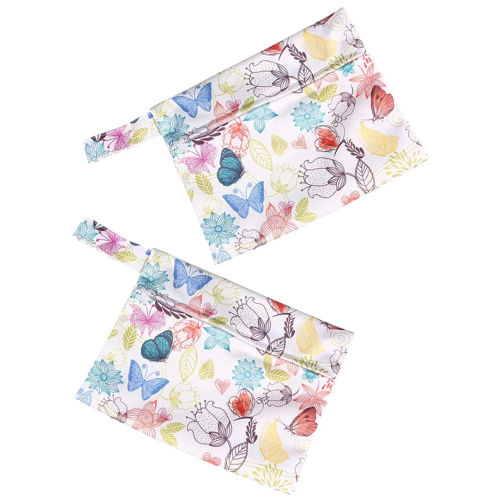 

2pcs Convenient Delicate Creative Storage Bags Nursing Pad Bags for