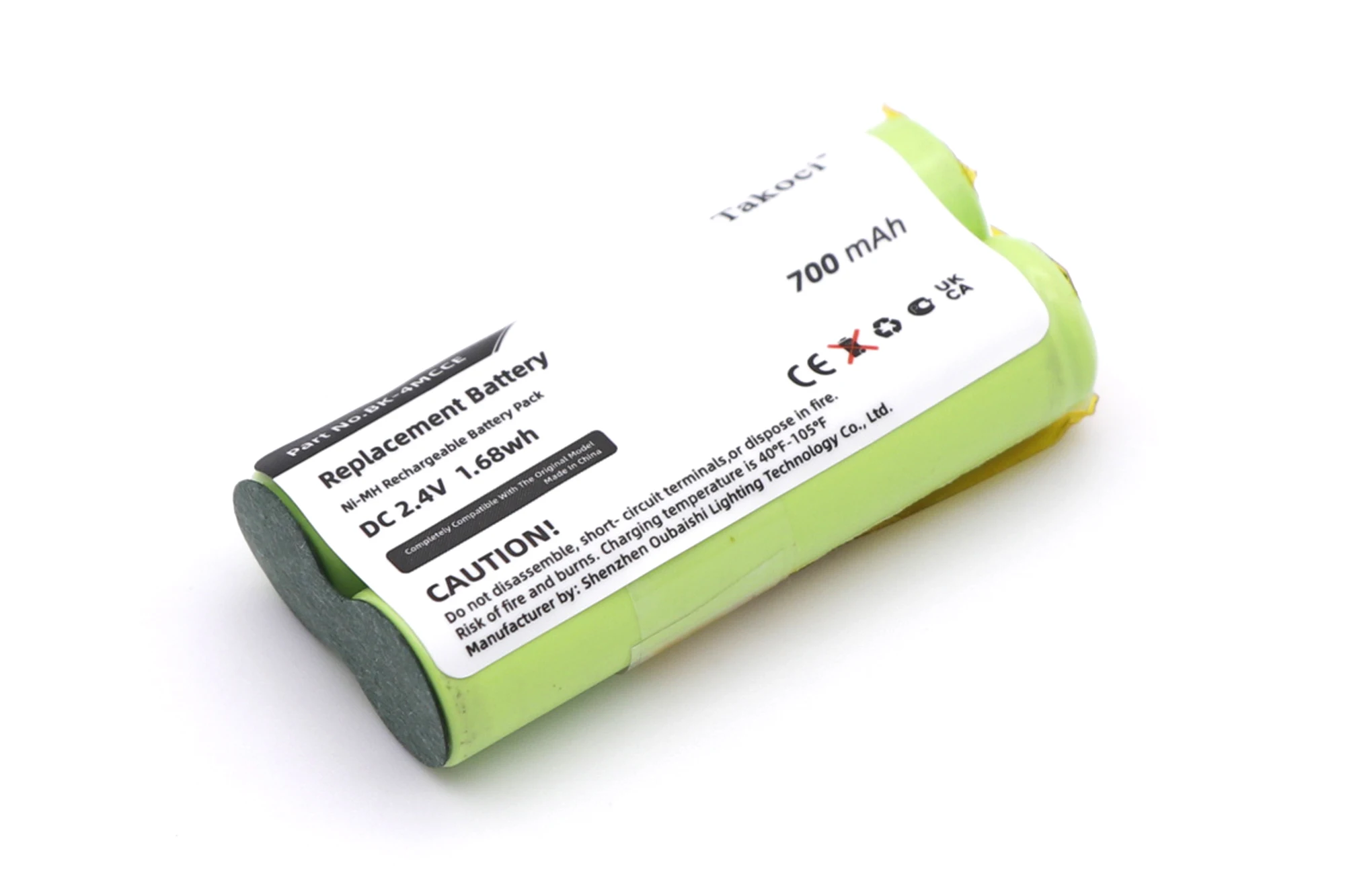 Запасная батарея для звуковой зубной щетки Waterpik 900 Sensonic Plus SR-3000 SR-3000E 2 4 В/700 мАч