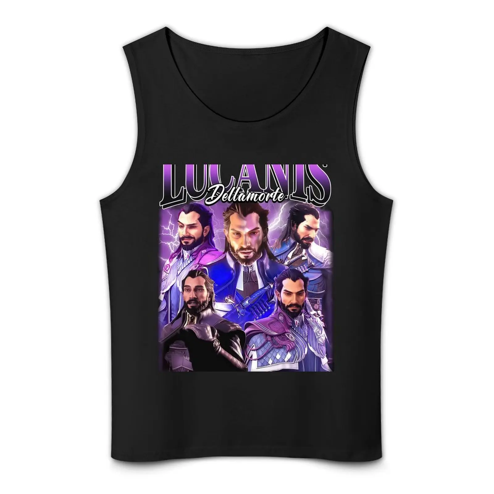 Lucanis Dellamorte Tank Top футболки для мужчин спортивный жилет мужская сексуальная одежда