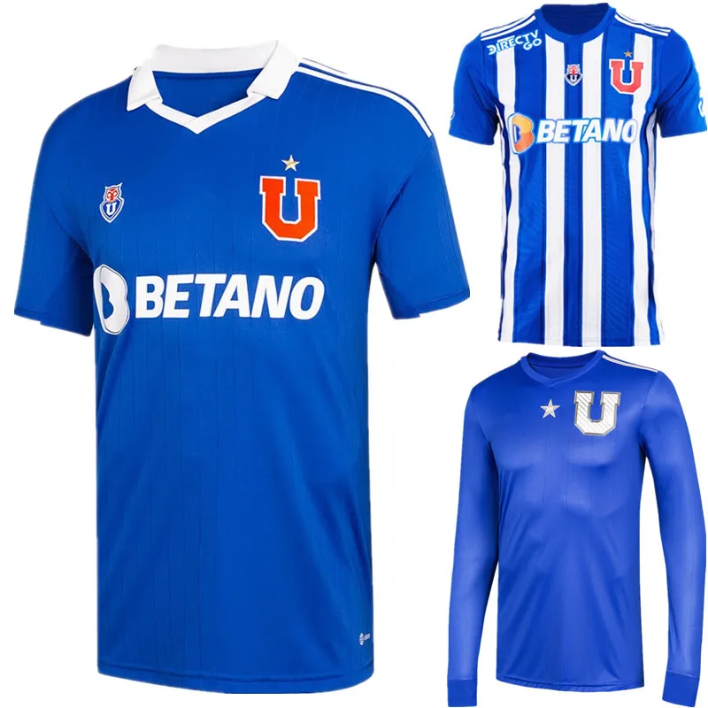

camiseta Universidad de Chile 2022 23 soccer jersey Tribute to U De Tank Campos Customize Montillo Home Away Football Shirt kit