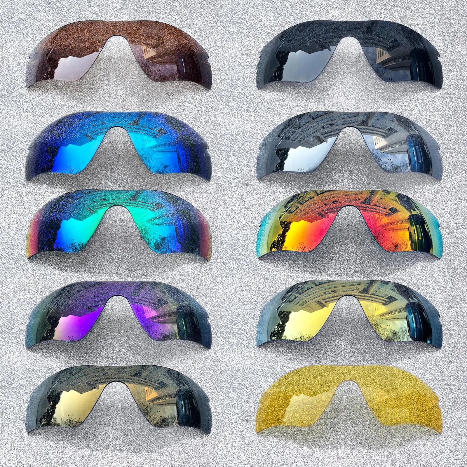 Сменные поляризационные линзы HDTAC для Oakley Radarlock XL OO9196 | OO9170 Солнцезащитные очки