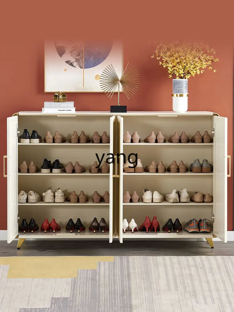 Обувной шкаф LXL молочно-белый современный роскошный солнцезащитный влагостойкий