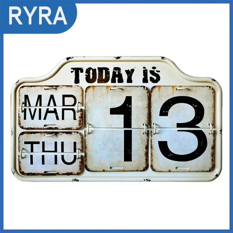 

Настенный вертикальный внутренний календарь, экономичный настенный кулон, настольный календарь, украшение для дома, античное восстанавливание древних путей