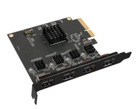 4 channel hdm1 1 4 1080p 60fps simultaneous display switching video capture card