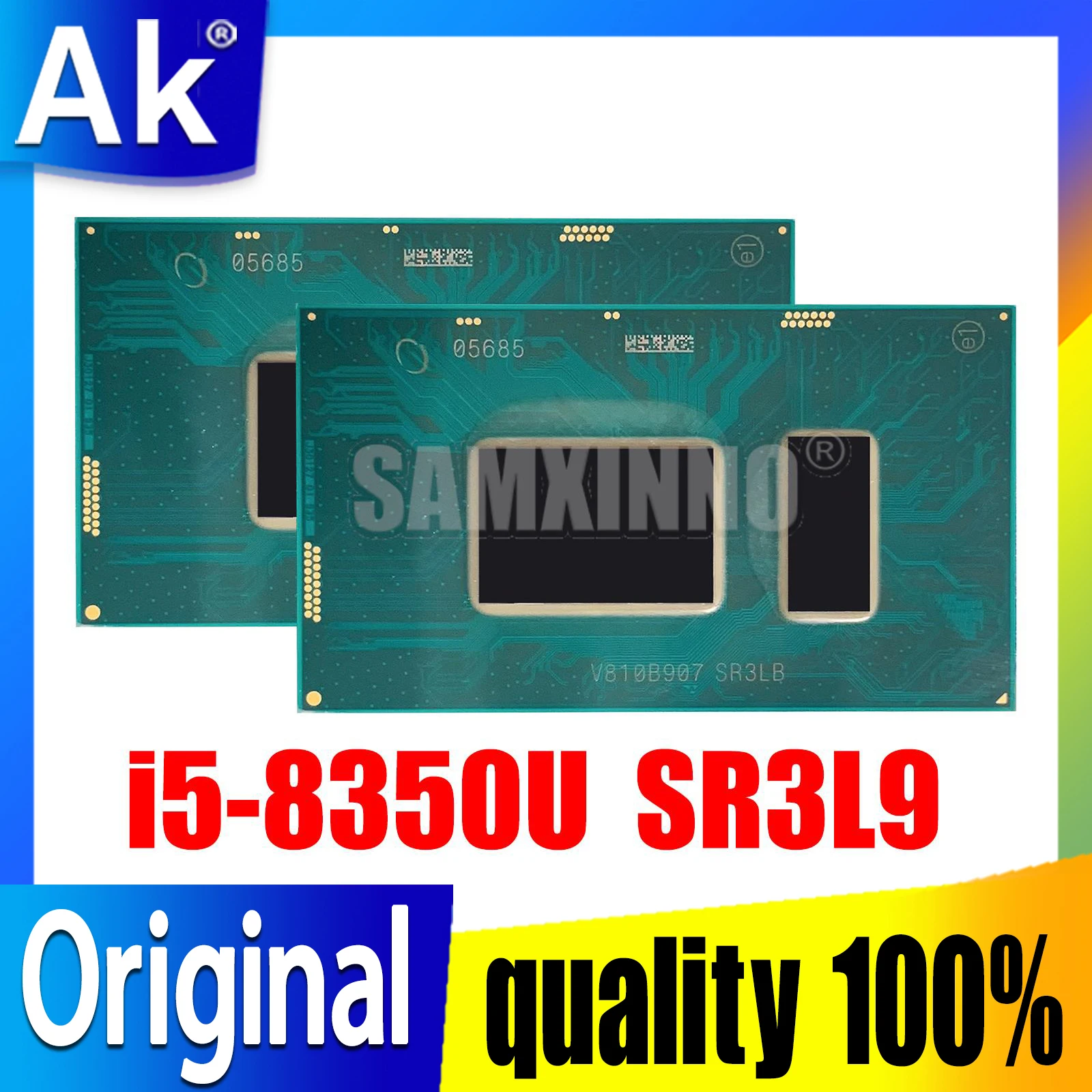 

100% New i5-8350U SR3L9 i5 8350U BGA Chipset