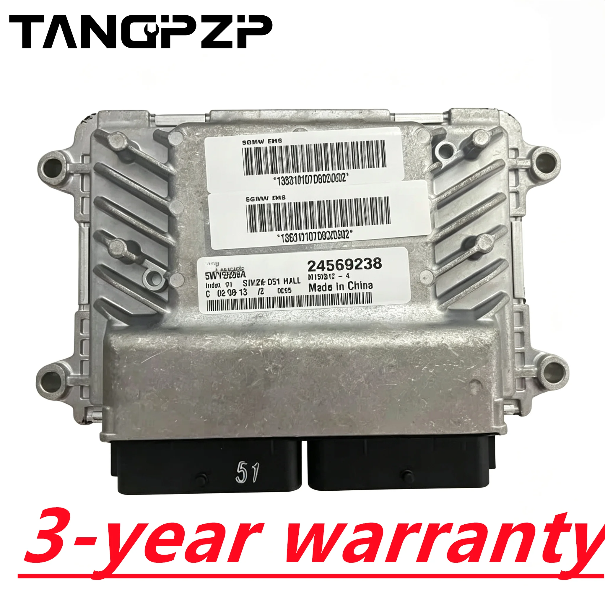 Фото Блок управления двигателем (ECU) SIM2K-51.4 для Chevrolet N300 (номера 24556870, 24569238, 24514877, 24529165, 24514979, 24531110, 24509221) №4