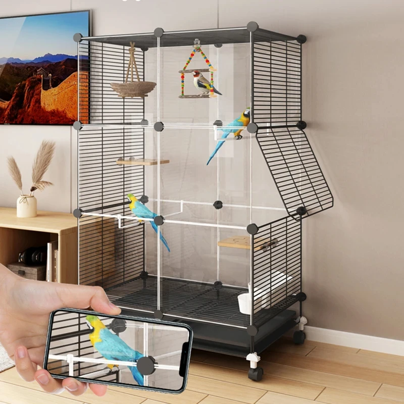 CX445NF гнездо попугаев птичьи клетки попугай игровая площадка канарская коробка