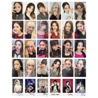 6pcsset kpop ive photocards new album lomo high quality cards cards hd postcard selfie photo card for gift fans collection