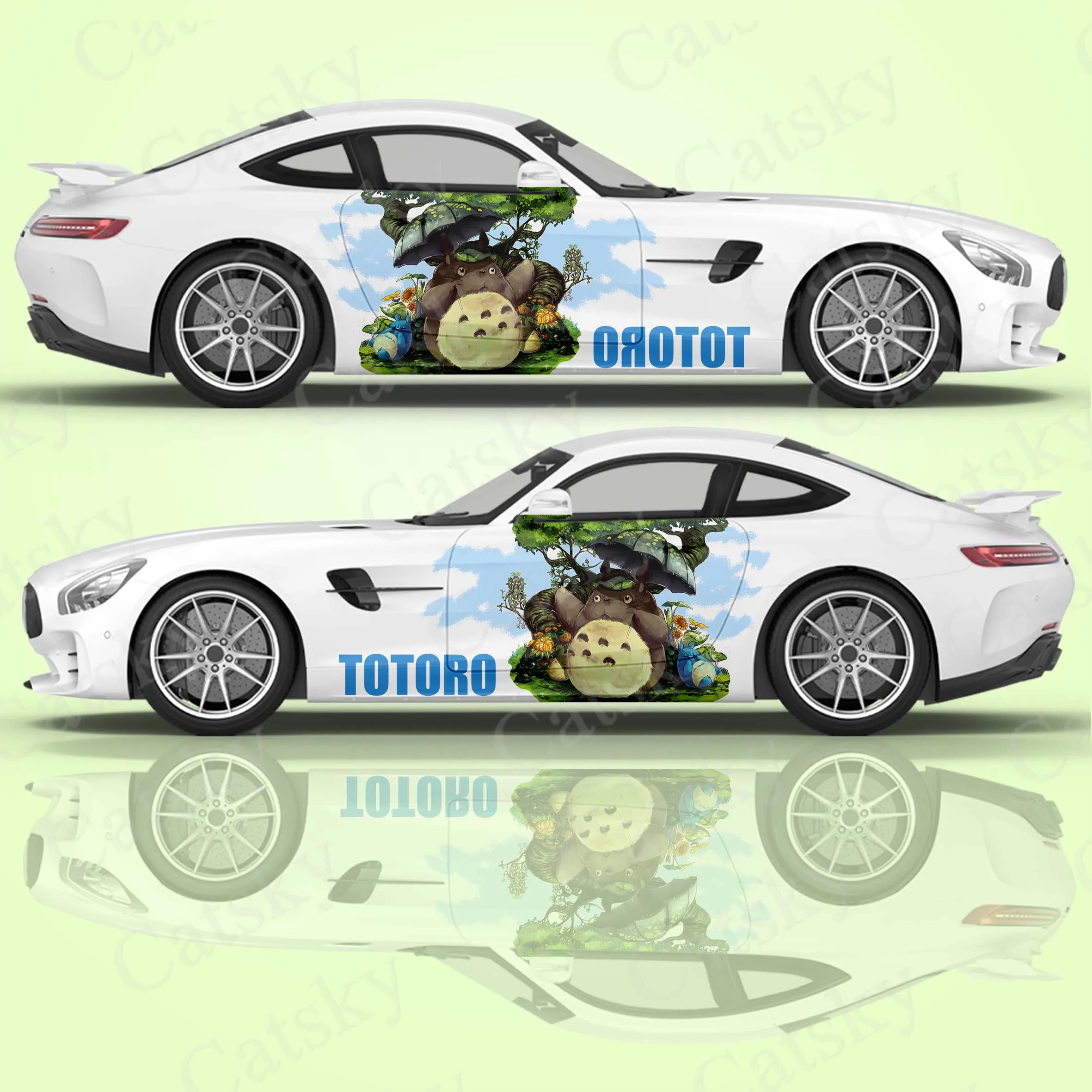 

Spider Car Sticker for Universal Large Car Sticker for Univers, Car Stickers on The Left and Right Sidesal 2pcs/Set Totoro