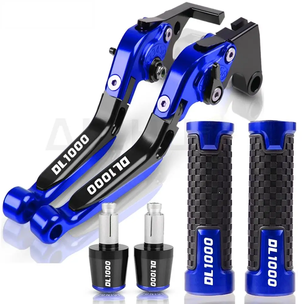 

For SUZUKI DL 1000 DL1000 V-Strom 2002-2020 2017 2016 2015 2014 2019 2018 Motorcycle Aluminum Brake Clutch Levers Handlebar Grip