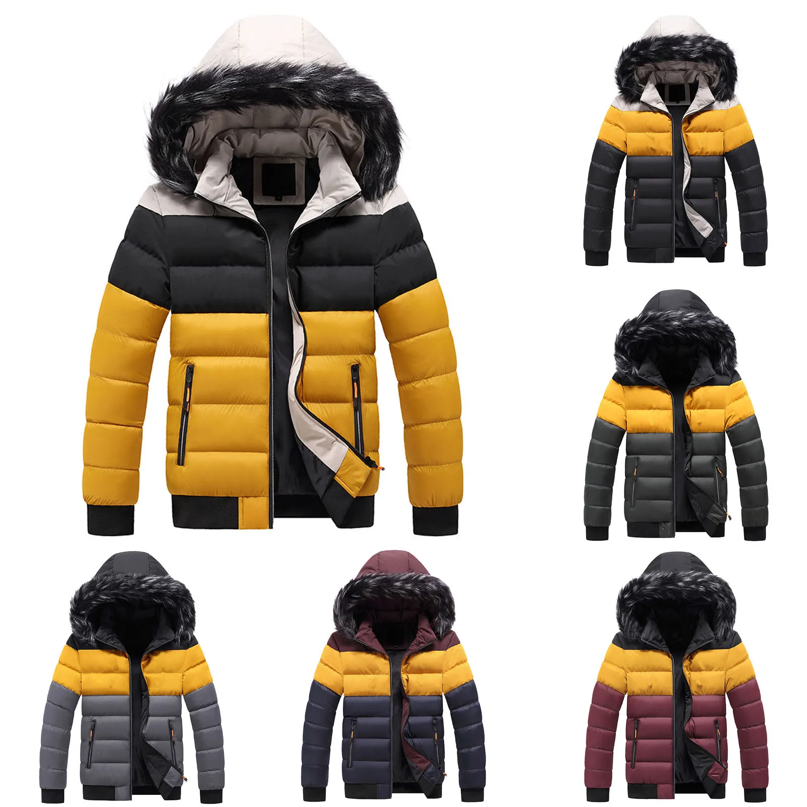 

Men Shell Soft for Hooded Windproof Jacket Coat Warm Softshell Winter Men's Coats & Jackets