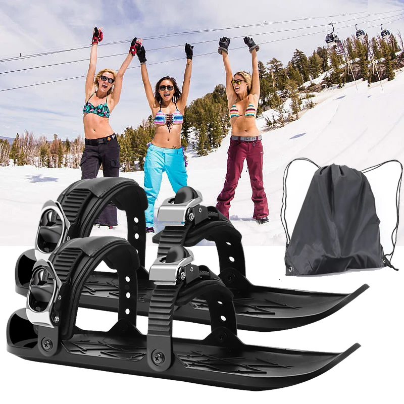 

горнолыжные ботинки Winter Ski Skates Shoes Skiboard Snowboards Mini Snowblades Skates for Outdoor Sports Skiing Botas Snowboard