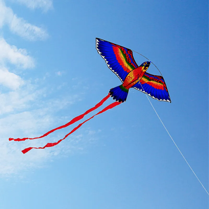 Бесплатная доставка воздушные змеи попугая летающие игрушки для детей катушка