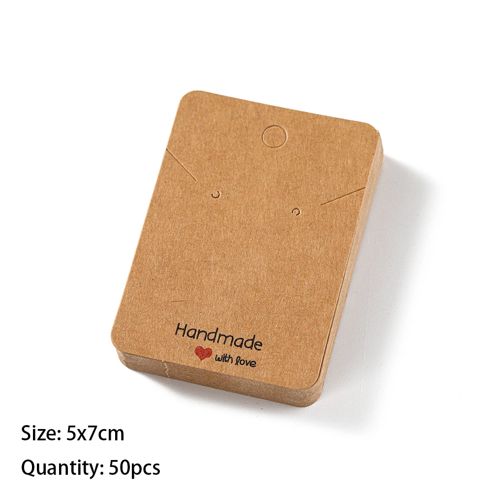 Бумажные витрины для сережек и браслетов