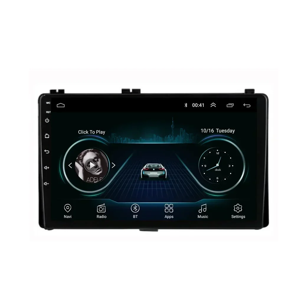 2 Din Android 13 автомобильный стерео радио DVD GPS мультимедийный видеоплеер 5G Wi-Fi камера