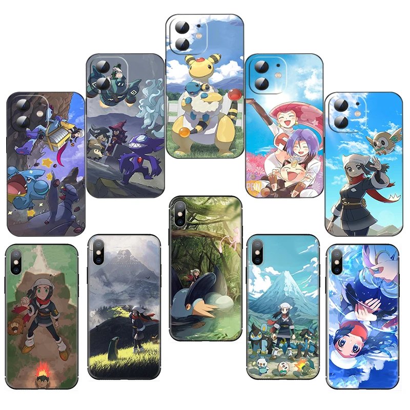 GH12 Let's Play Pok é mon Мягкий силиконовый чехол для Samsung Galaxy S7 8 9 10 20 Plus FE Ultra Lite Edge Caver