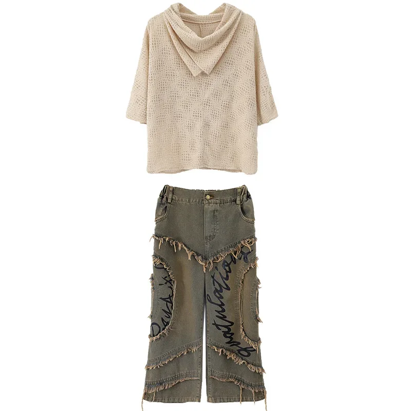 Новые детские костюмы для уличных танцев в стиле хип-хоп свободные топы девочек