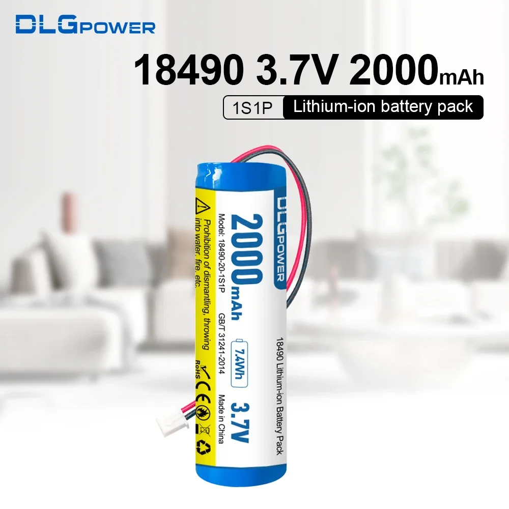 Блок литиевых батарей DLG 18490 в мАч 1S1P защитная пластина XH2.54 штепсельная вилка