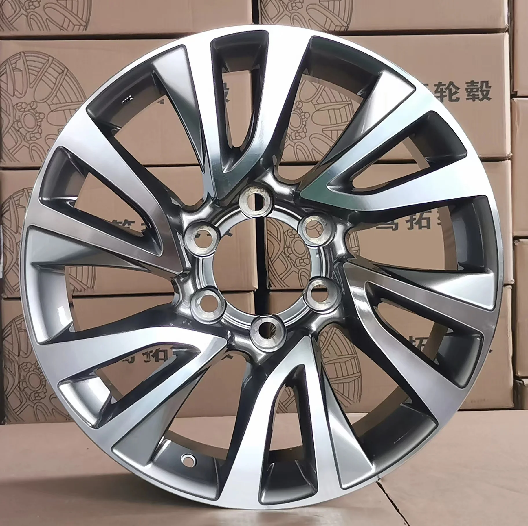 

18 inch Rims Hyper Black 6 holes 6X139.7 Off road Rims Car wheels 4x4 rims