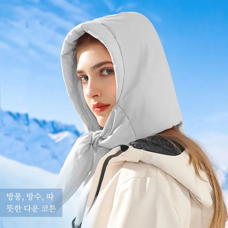 Женская шапка новинка 2024 зимняя морозостойкая теплая шапка-бини ветрозащитная