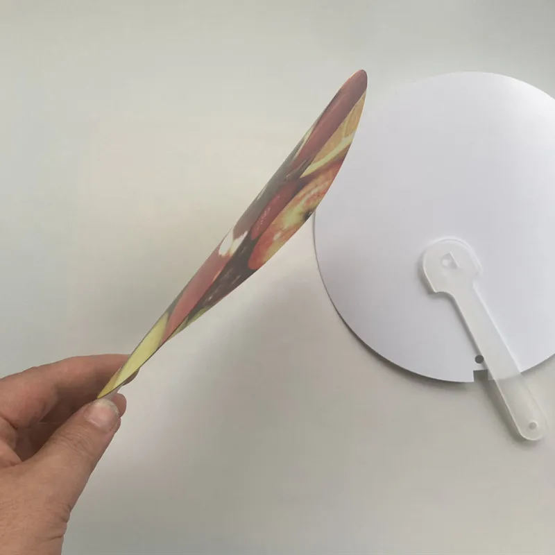 Сублимационные пустые полиэтиленовые пластмассовые веерообразные изделия