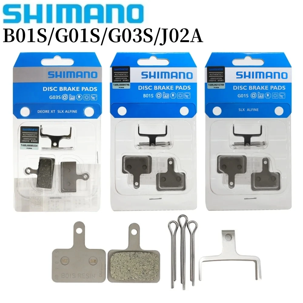 SHIMANO B01S G01S G03S J02A Велосипедные дисковые тормозные колодки из смолы для Shimano MT200 M355