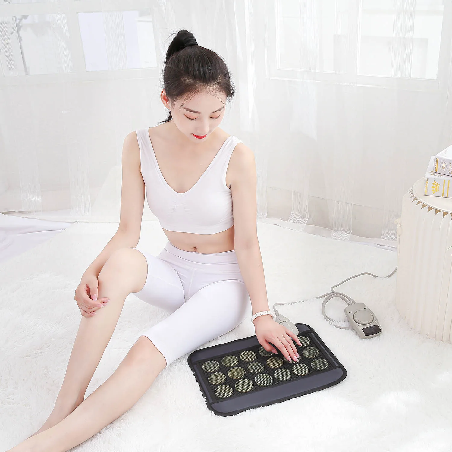 Fanocare лечебный нефритовый коврик для облегчения боли Дальняя инфракрасная