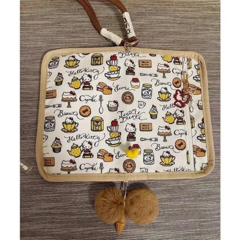 Женская сумка для хранения Kawaii ручная счета портативный кошелек на молнии монет