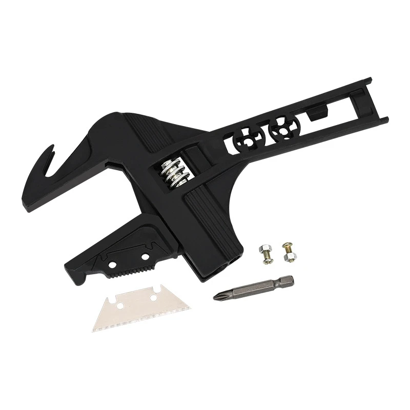 

Multi-Function Adjustable Wrench Aluminium Alloy Large Open Wrench Universal Spanner Repair Tool For Bathroom Water Pipe