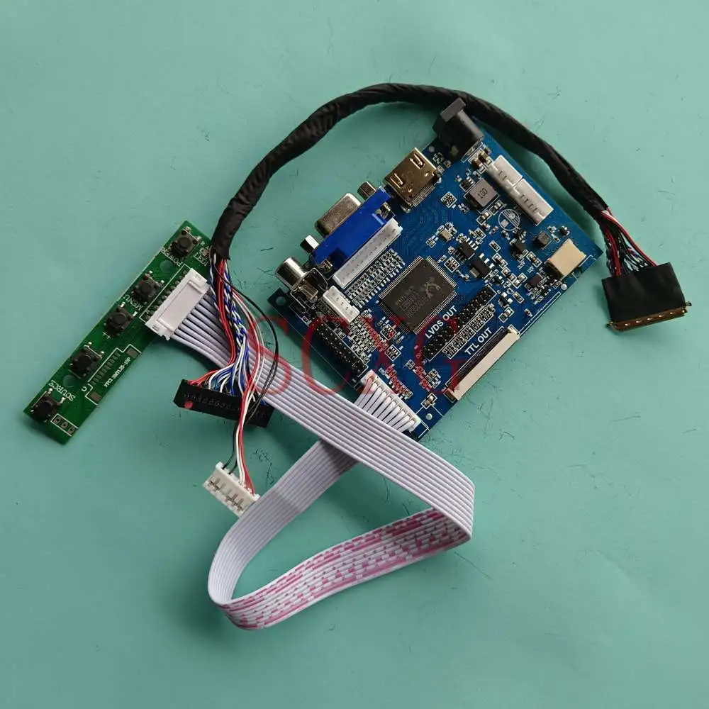 

Fit LP156WH2-TLE1 15.6" Laptops 1366*768 VGA+AV+HDMI-Compatible 40 Pin LVDS Kit DIY LCD Monitor Controller Board