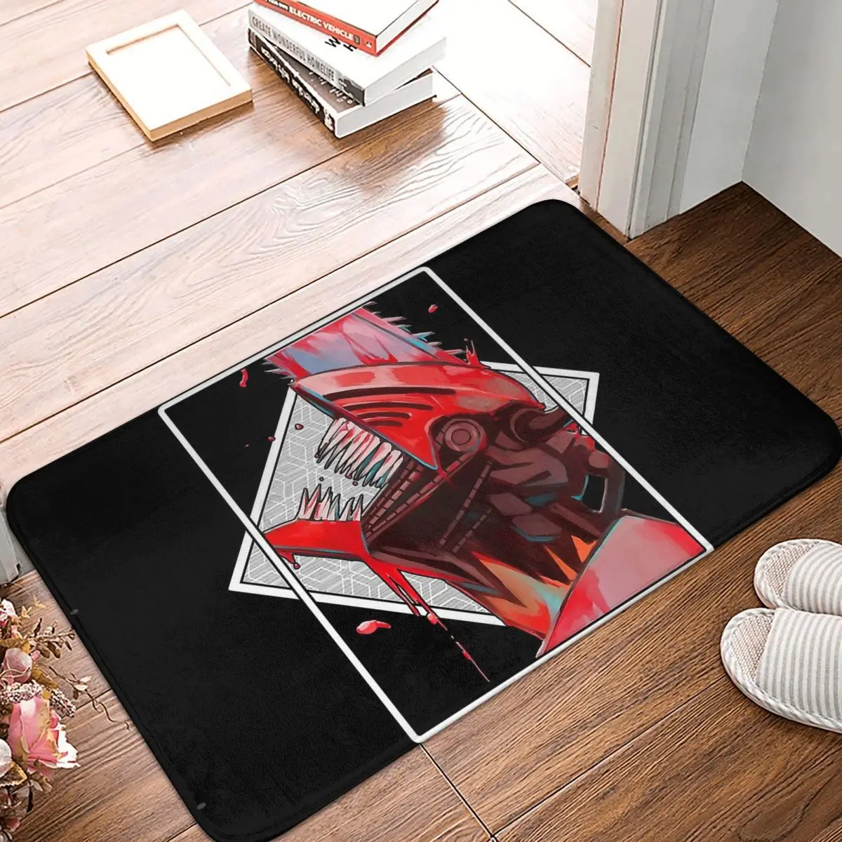 

Нескользящий Придверный коврик DENJI CM с Бензопилой, Прямоугольный Коврик для ванной и спальни, молитвенный коврик фланелевый, современный де...