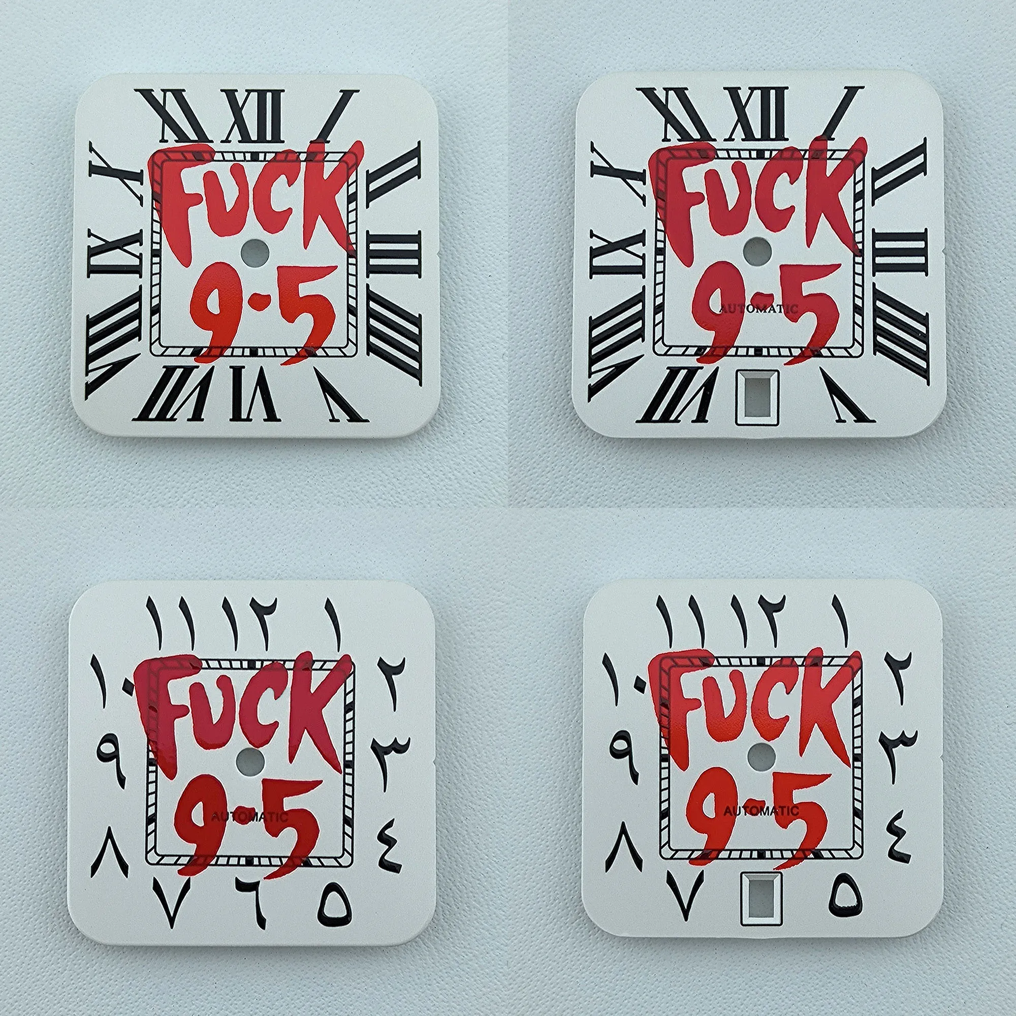 Циферблат часов N H35 циферблат с индивидуальным логотипом квадратный