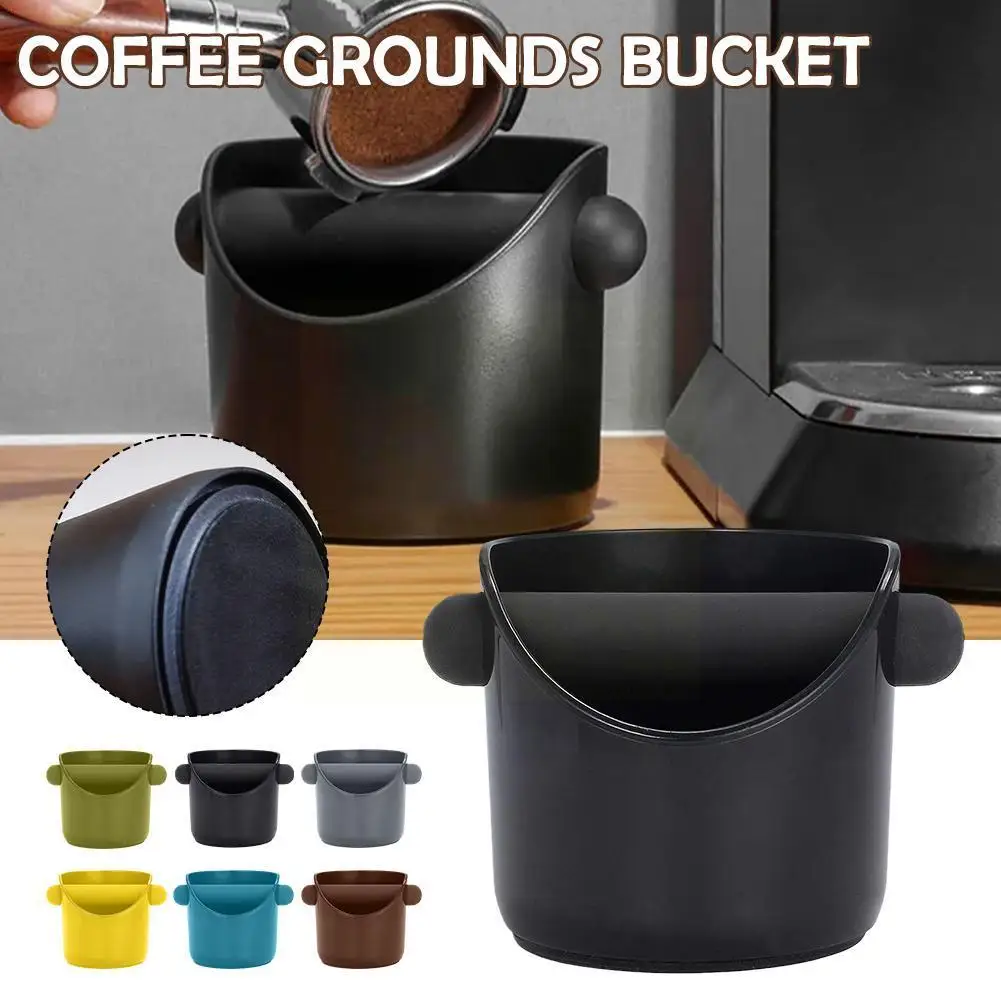 

Coffee Knock Box Shock-absorbent Espresso Knock Box For Barista Coffee Grind Anti-slip Espresso Dump Bin Grind Waste Bin L0i0