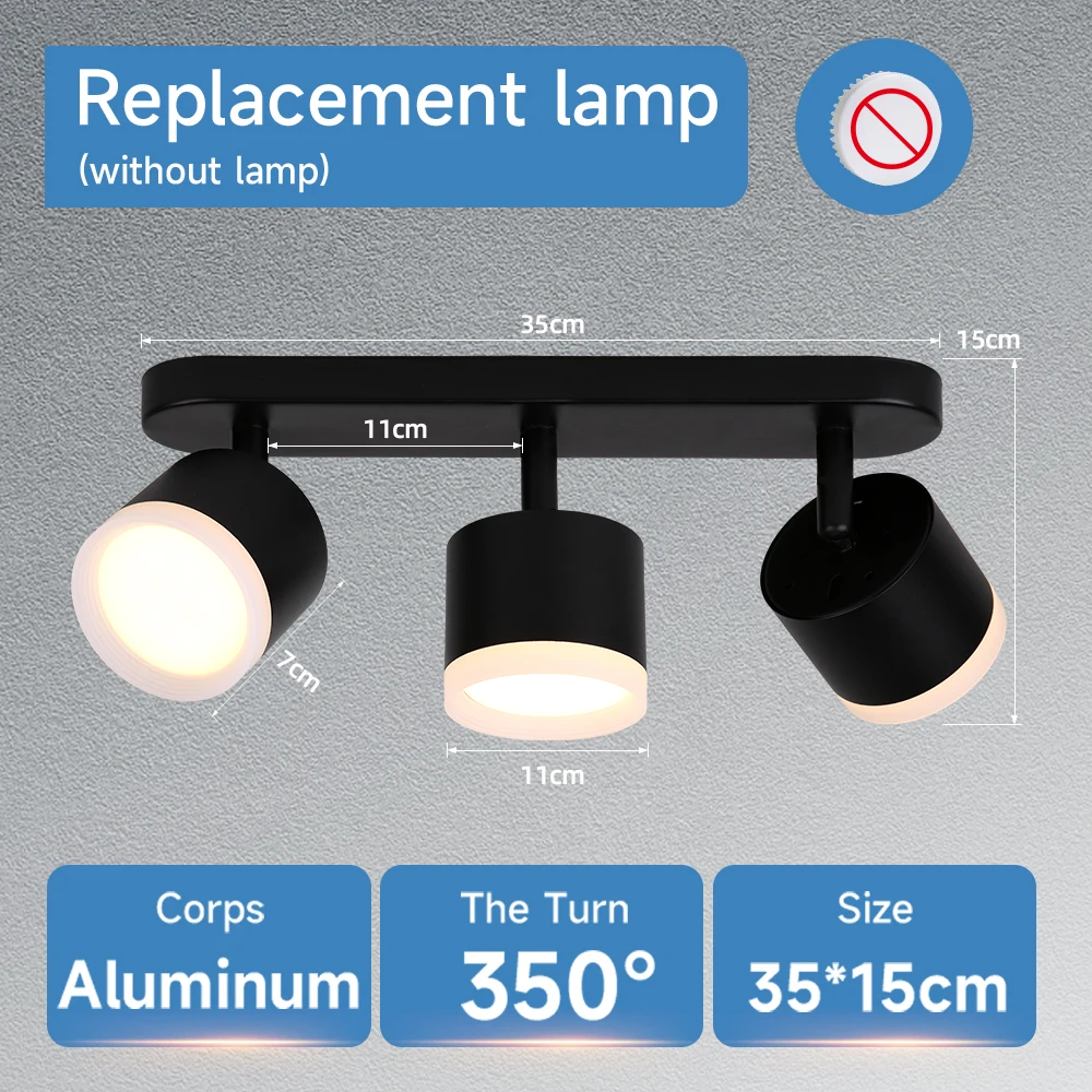 

Многоголовый потолочный прожектор GX53