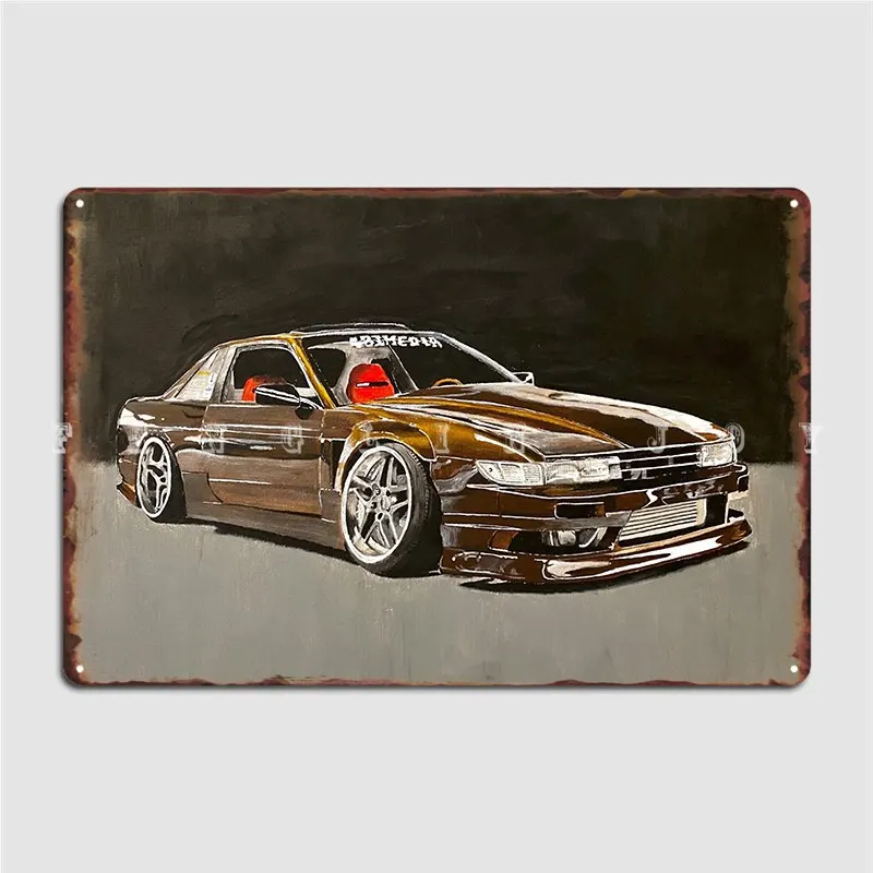 

Silvia Painting Metal Plaque Poster Living Room Vintage Wall Plaque Cinema Living Room Tin Sign Posters