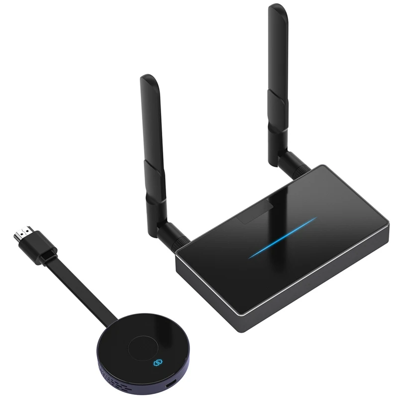 

Wireless Transmitter Wireless HDMI-Compatible Video Transmitter And Receiver 4K Same Screen For Office Meetings