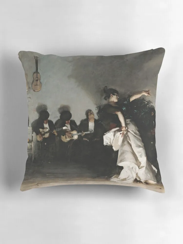 Декоративная подушка John Singer ssilver-El Jaleo (1882) декоративные подушки для роскошного