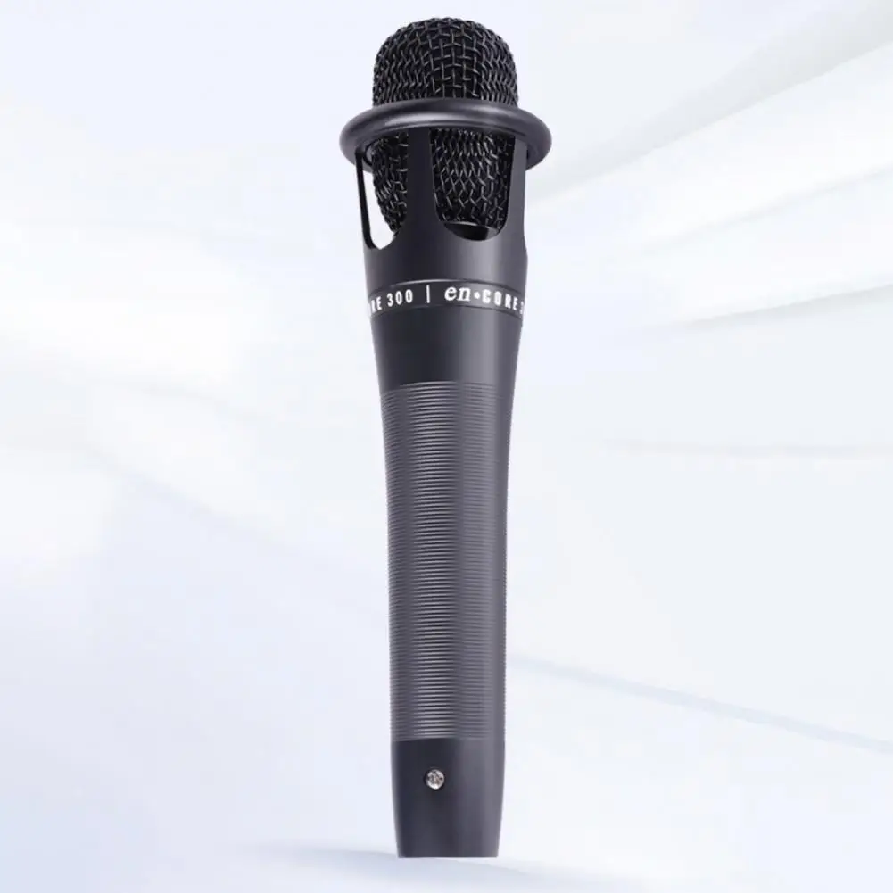 

Microphone Useful Clear Sound Condenser Microphone with Audio Cable Broadcasting Microphone