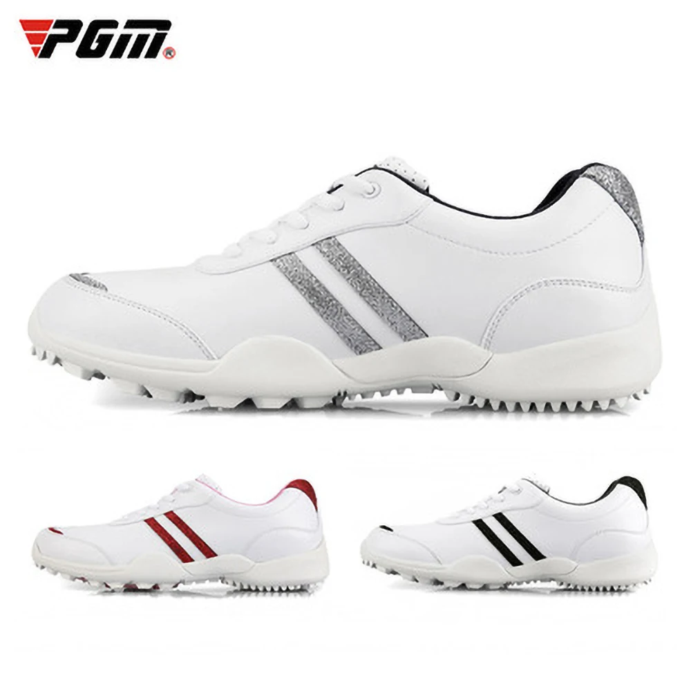 

PGM Women Golf Shoes Anti-slip Breathable Golf Sneakers Ladies Super Fiber Waterproof Shoes Outdoor Sports Leisure Trainers