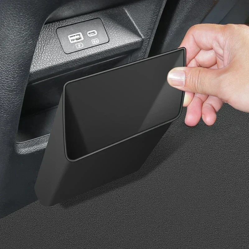 

Для BYD Song Plus DM-i EV 2020-2025 автомобильный центральный подлокотник, мусорный бак, аксессуары для интерьера из ТПЭ