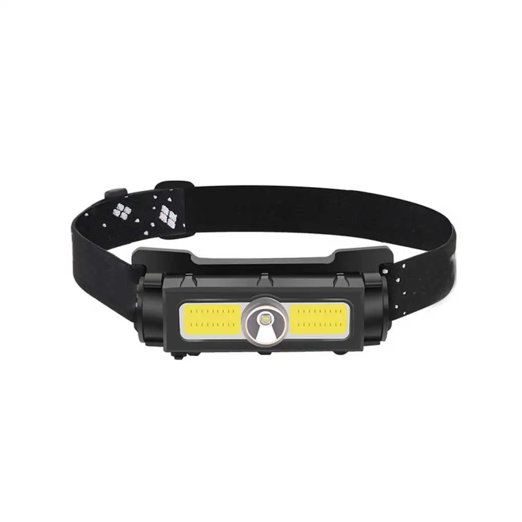 

Налобный фонарь ABS XPG COB, аккумуляторная батарея, регулируемый, USB, для улицы, для бега, езды на велосипеде, кемпинга, рыбалки, экстренный фонар...